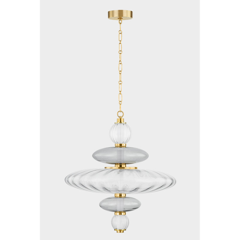WILLIAMS PENDANT, 27.25" H x 24.75" W x 24.75" D