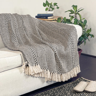 Hand Woven Throw Blanket