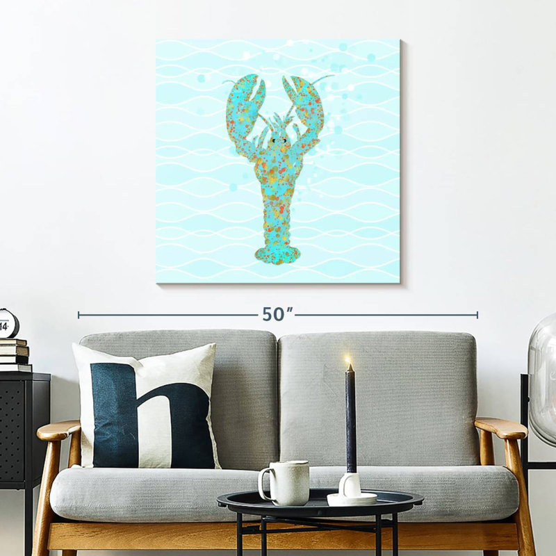 Crowle Leonardo Lobster, 30" H x 30" W