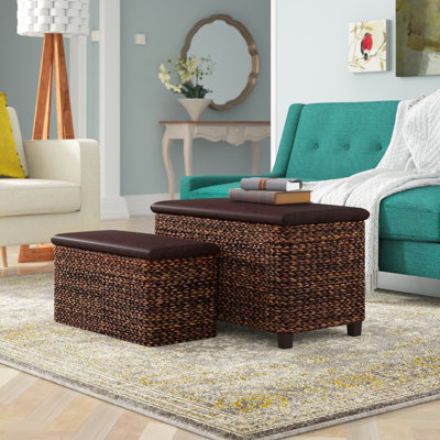 2 Piece Blanket Chest Set