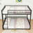 Metal Bunk Bed With Ladder And Slats-1228125992-1228125989