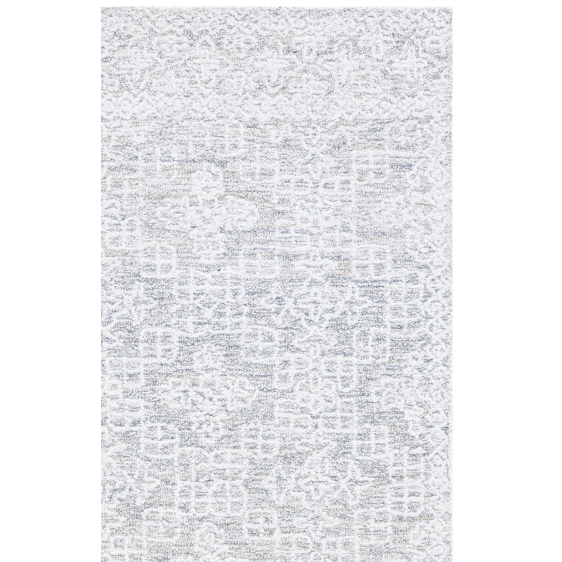 Petrit Hand Tufted Performance Geometric Rug, Rectangle 8' x 10'