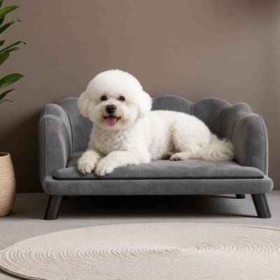 Spacious Pet Bed,Pearl Design Pet Sofa