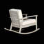 Chaise berçante en bois massif Ingibergur-684785589-684785591