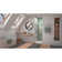 Unidoor-LS 22'' W x 72" H Hinged Frameless Shower Door with ClearMax Technology