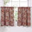 Flora Cotton Damask Tailored Cafe Curtain-14751183-14751182
