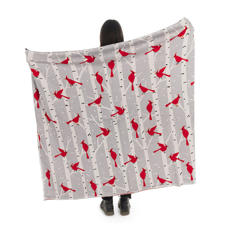 Emiliani Plain Weave / Muslin Throw Blanket