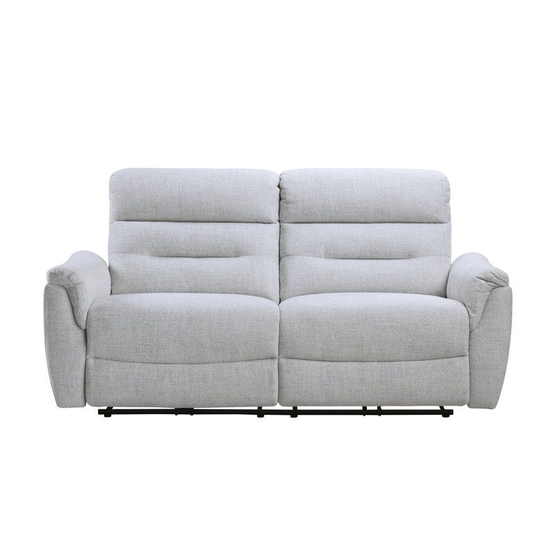 Canapé en chenille gris Easy Motion avec port USB Eastre