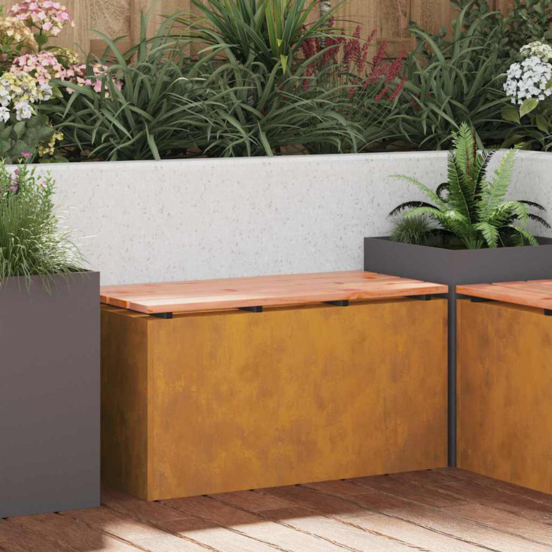 Outdoor Bench, 43cm H x 80cm W x 40cm D
