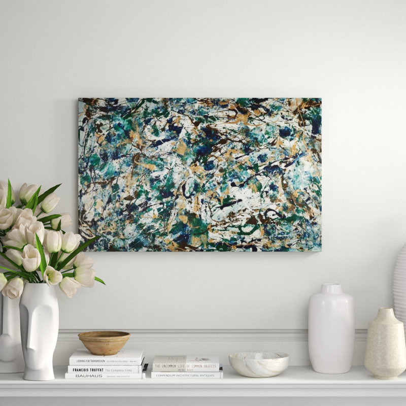 Vertigo Print by Samuel Kane, 24" H x 38" W x 1.5" D, Image Brush Gel