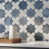 Blue and White