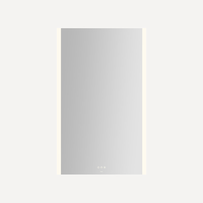Instinct Lighted Rectangular Mirror, Edge Lit Light Pattern, 30" x 48" x 7/8"