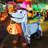 Fassett Halloween Inflatable 5.7 FT Skeleton Puppy Dog Inflatable with Build-in LEDs