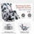 Lola-Belle Swivel Rocker Recliner with Adjustable Backrest & Footrest,360 Degree Swivel, Rocking-2040752805