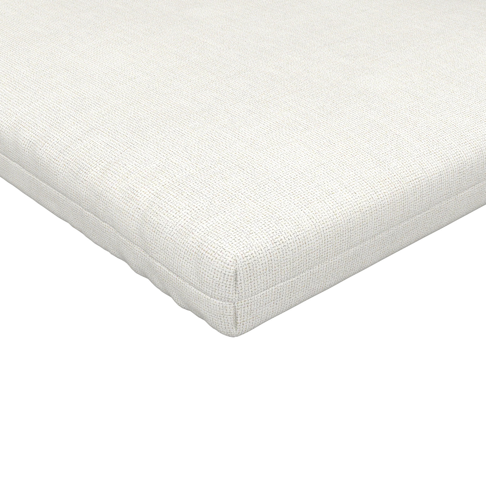 Lani Sunbrella® Seat and Back Cushion, 25" W x 79" D, Sunbrella Bliss Linen
