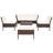 6 Piece Lounge Chair with Cushions-52889885-52889886