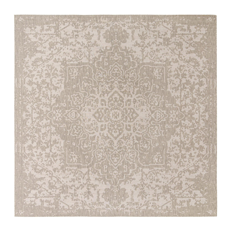 Jill Zarin Dubai Indoor/Outdoor Rug, Square 13'1"