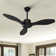 Karlena 48'' Ceiling Fan with Remote Control without Lights for Bedroom
