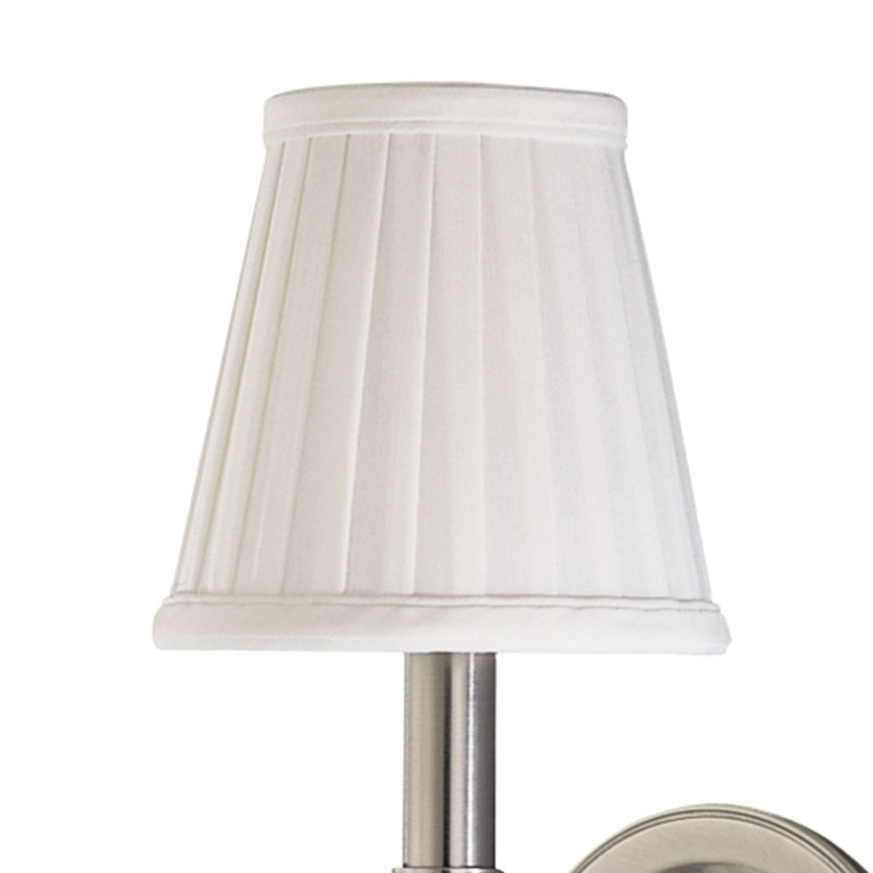 Newport 1 - Light Armed Sconce, Satin Nickel