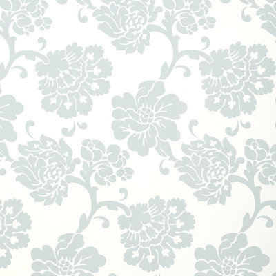 Albero Floreale Damask Wallpaper