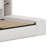 Upholstered Daybed Frame with Storage Footstool, Shelves, Trundle, USB Charging Port & LED Lighting-2010228253