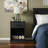 Black, Minimalist Bedside Table With Single Drawer Design. Ideal For Small Homes And Apartments.-2087302240