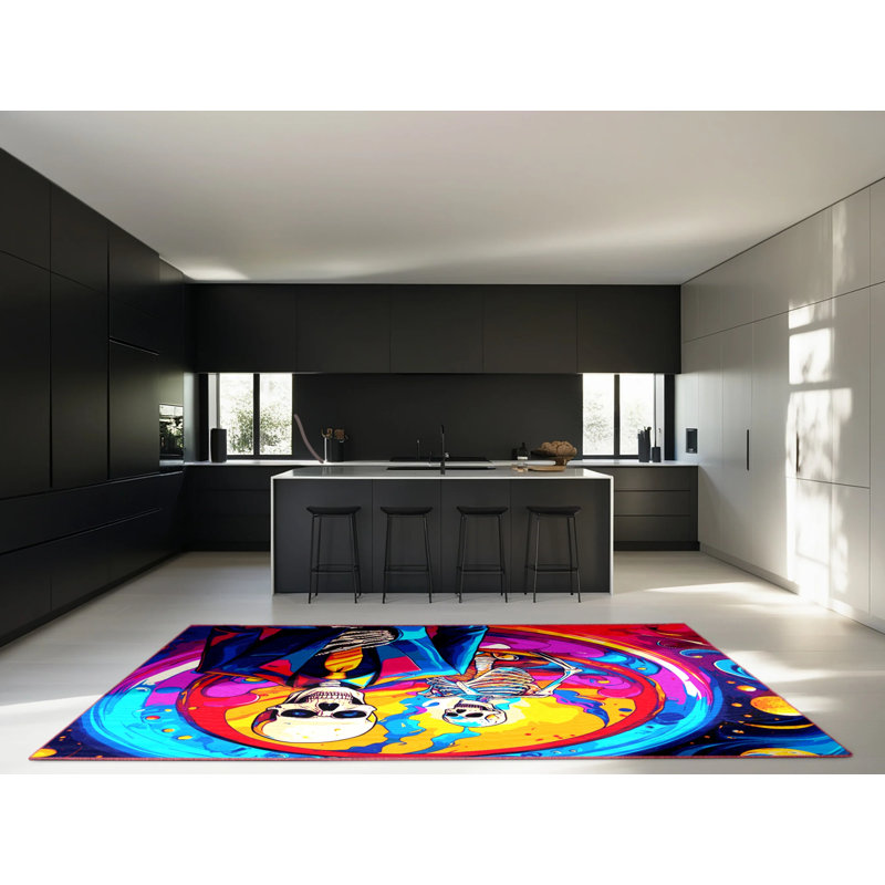 Ecliptic Bloom Rug, Rectangle 8' x 12'