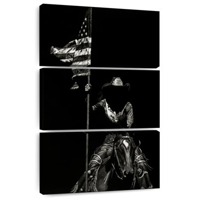 Lelar Scratchboard Rodeo VI