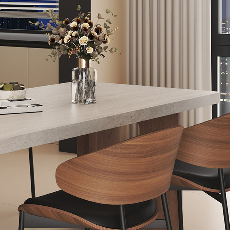 Table de salle à manger Sturminster, H 30,31 po x l 78,74 po x P 31,49 po, 5 pièces: table, 4 chaises