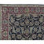 Tapis noir et rouge de haute qualité noué à la main Trinity