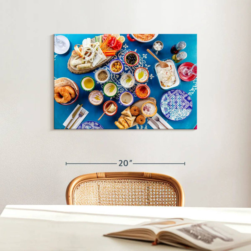 Yarlin Turkish Feast, 16" H x 24" W
