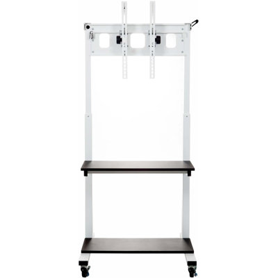  Adjustable Flat Panel TV Cart Steel Crank Style