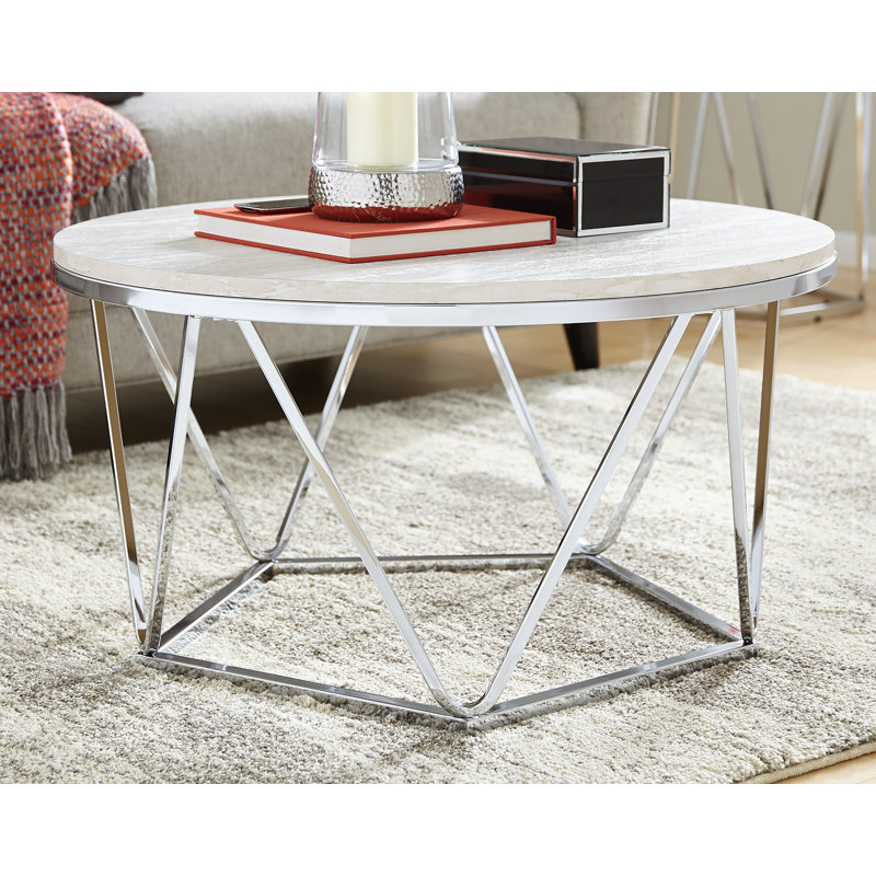 Trygve Coffee Table, Silver