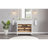 42" Solid Wood Bathroom Vanity with 1" Engineered Marble Top, Single Sink-378300902