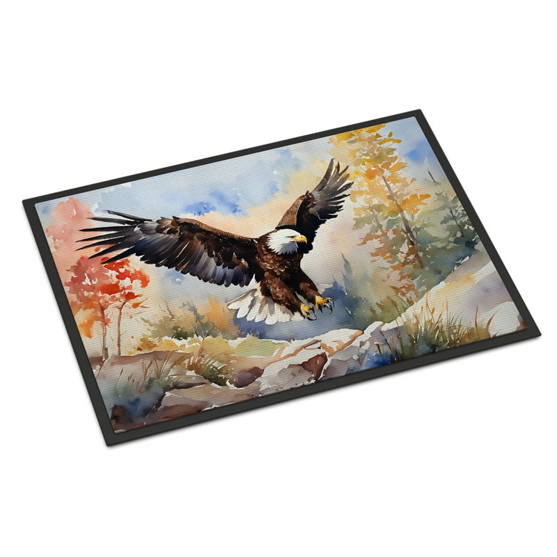 Tapis d'entrée antidérapant Raquan, L 24 po x L 36 po