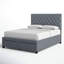 Lit standard capitonné avec rangement à profil bas Anekey-831155922-831155921