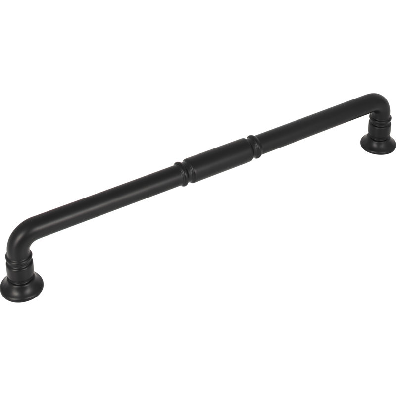 Kent Appliance pull, Flat Black, 12" Center to Center