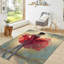Grand tapis à poils doux avec un motif géométrique complexe parfait pour ajouter une touche artistique à n'importe quelle pièce de votre maison-1150522253