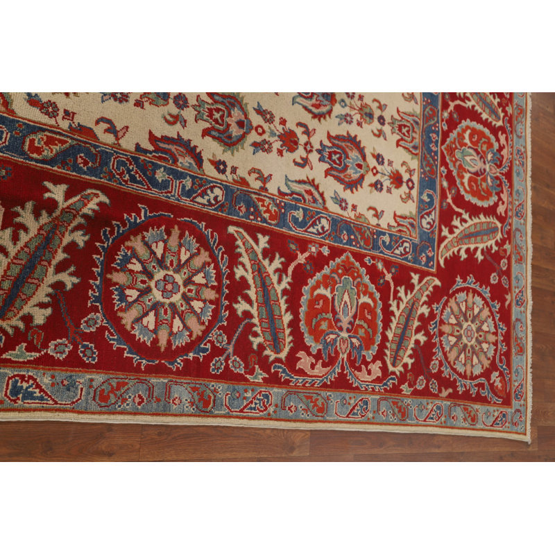 Tapis oriental fait à la main Kazak 6 x 9