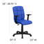 Chaise de bureau pivotante en vinyle Bonavant-100667721-100667724