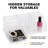 Clear Acrylic Makeup Organizer with 19 Slots and Drawers for Cosmetics, Jewelry – Christmas & Mother’s Day Gift