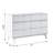 Yarber 6 Drawer Solid Wood Double Dresser-1658780847