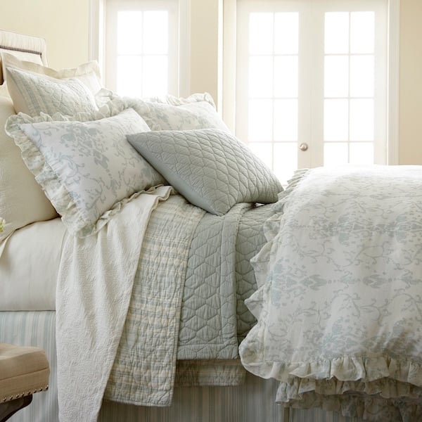 Housse de couette RIVA, Seagrass, Queen, Queen Duvet Cover