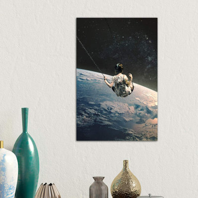 Swing 1 Piece Wrapped Canvas Wall Art