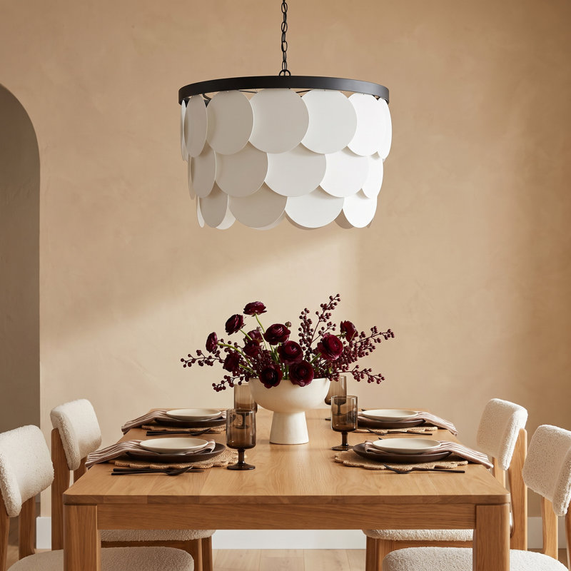 Mellita 8 - Light Chandelier, Midnight Black, Not Energy Star, No