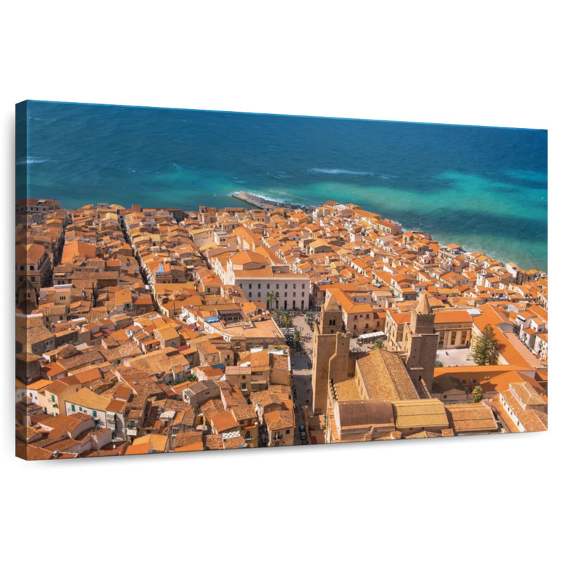 Paysage urbain Nicci Cefalu, H 32 po x l 48 po