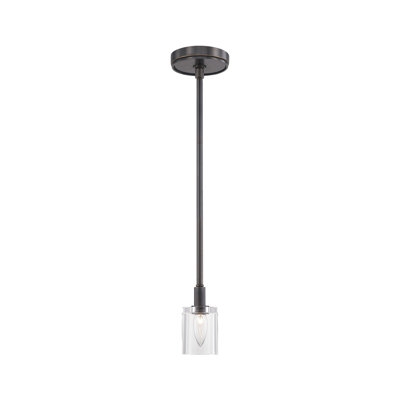 Luminaire suspendu cylindrique à 1 lumière Salita