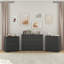 Ensemble de chambre à coucher 3 pièces Peiffer: commode à 6 tiroirs, commode à 3 tiroirs et commode à 3 tiroirs (ensemble de 3)-132435661-132435656