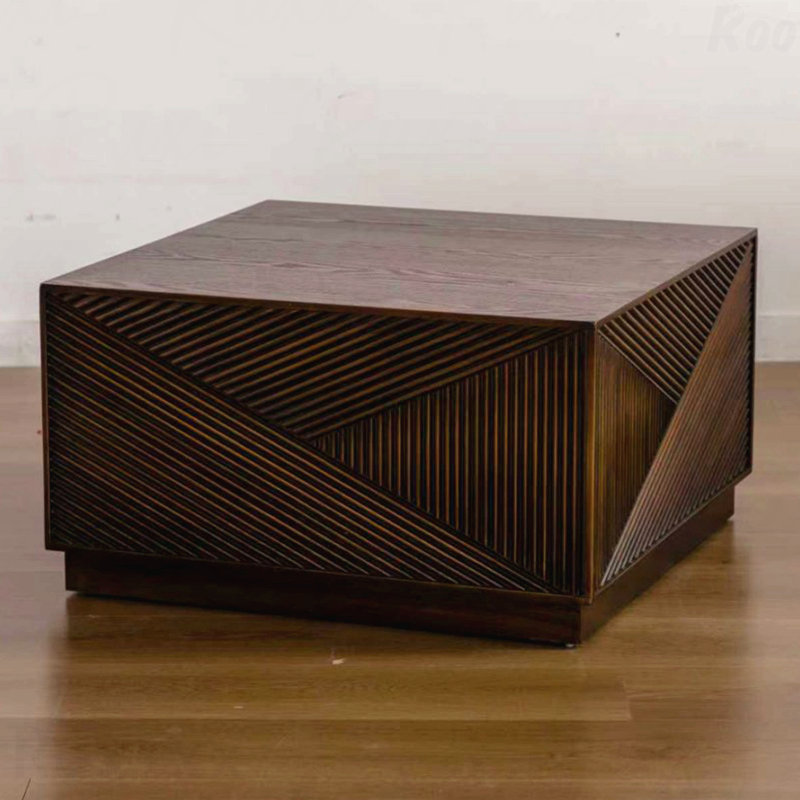 Square Coffee Table Living Room Modern Colour Combination Not Need Assembly For Living Room