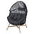 Alpharetta 39" W Revolution Performance Fabrics Papasan Chair with Cushion